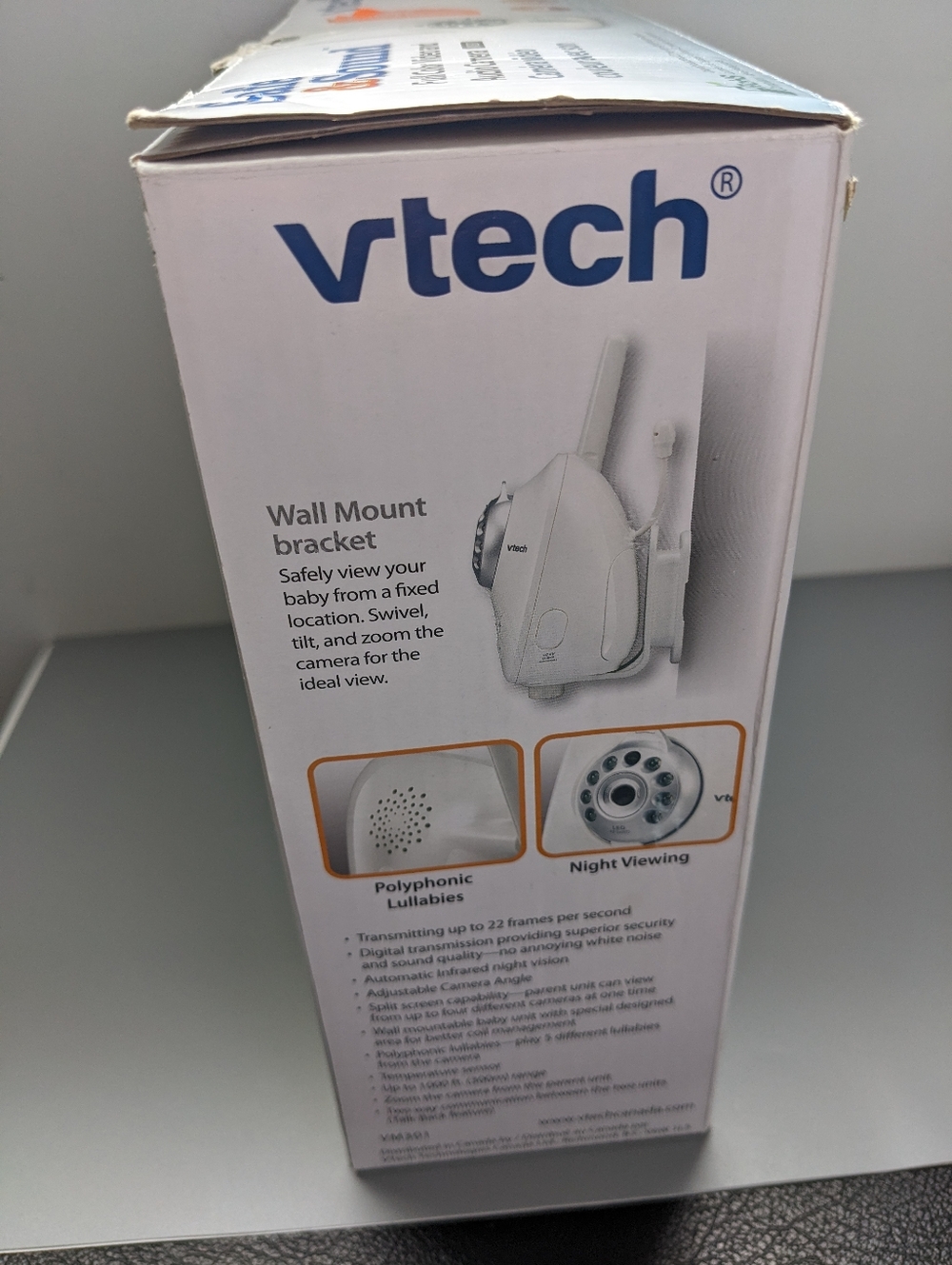 Vtech Safe And Sound VM301 Add On Camera Complete In Box Tested - Picture 4 of 5